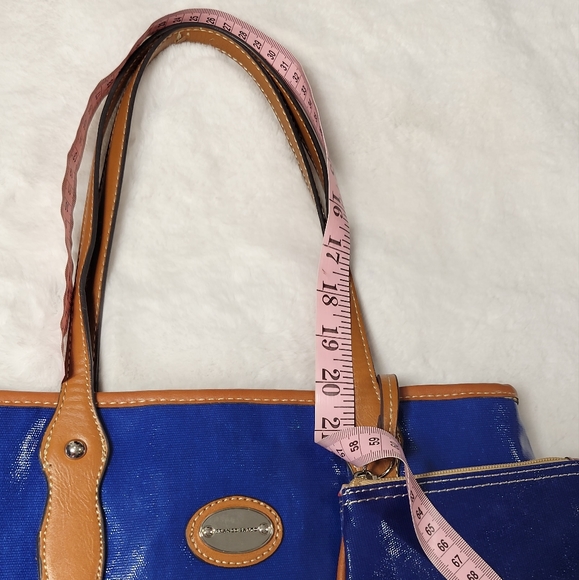 FRANCO SARTO PU LEATHER TOTE BAG WITH POCHETTE - Picture 4 of 14